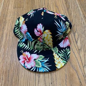 Malibu floral trucker-style hat